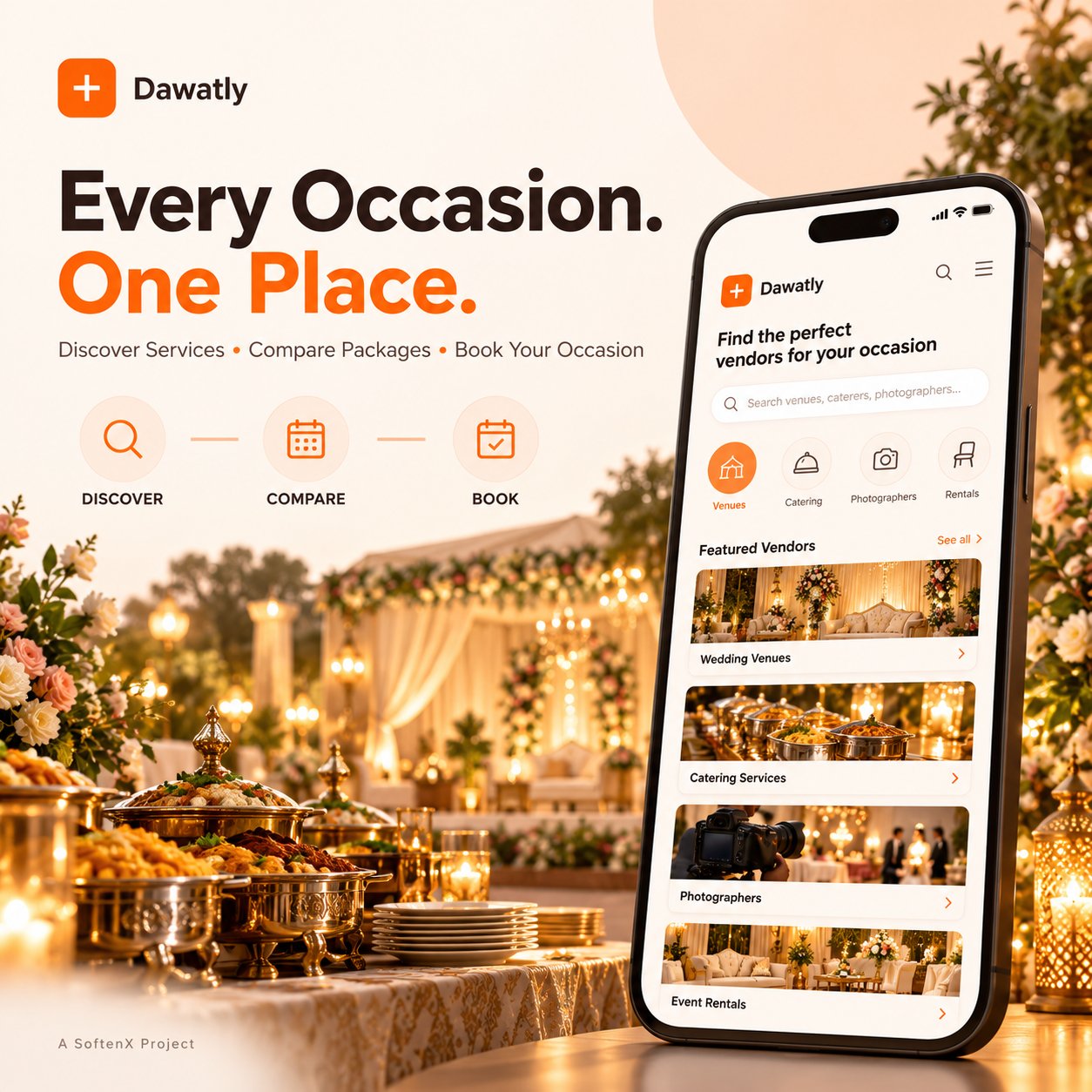 Dawatly — Events & Service Bookings